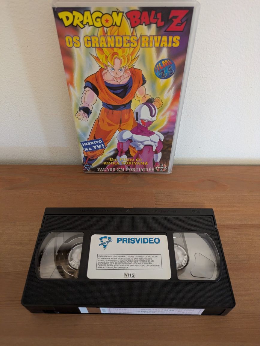VHS Dragon Ball Z " Os grandes Rivais " (Optimo Estado)