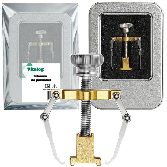 Klamra na wrastające paznokcie wrastający u stopy do paznokci nóg nogi