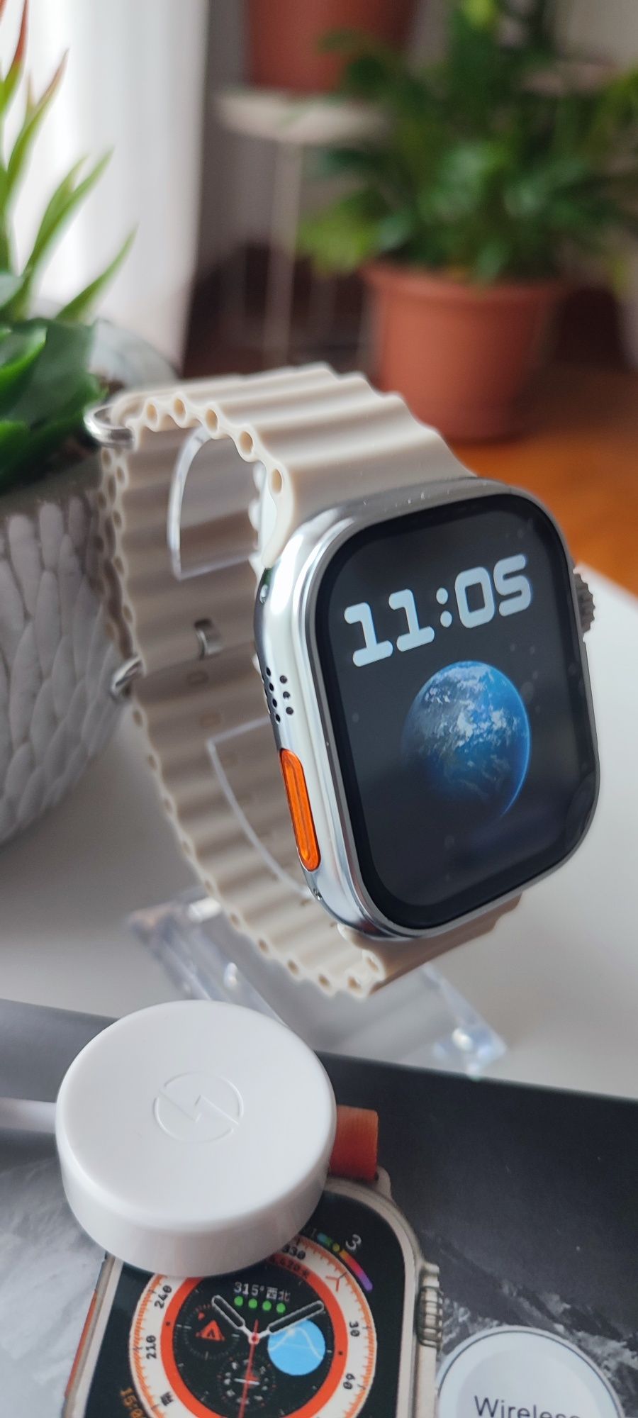 Smartwatch T900 Ultra de 49mm duas pulseiras