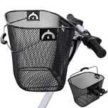 Duży mocny koszyk rowerowy kosz na rower metalowy CLICK 1#