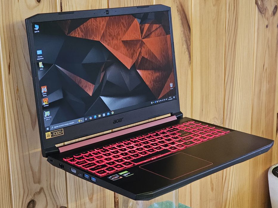 Nitro 5 15.6"/Ryzen 5/GTX 1650/RAM 16GB/SSD 256/HDD 1000GB