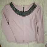 Blusa nova rosa enfeite