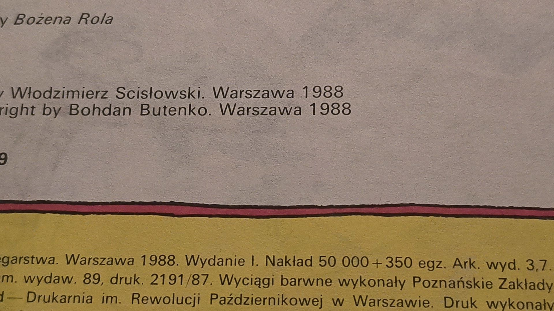 Cebula w pralni. Włodzimierz Ścisłowski. Wyd. I z 1988r