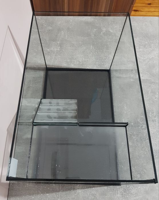 Terrarium dla żółwia wodnego 40 z pokrywą ledowa