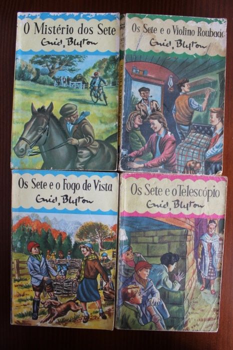 "Os Sete" de Enid Blyton