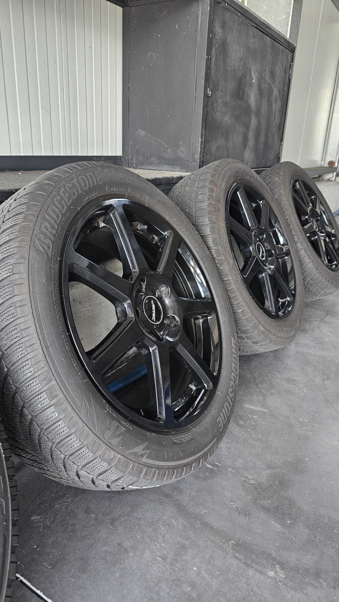 Jantes 17" Autec e Pneus Bridgestone blizzak 205/55 R17 | Como Novo