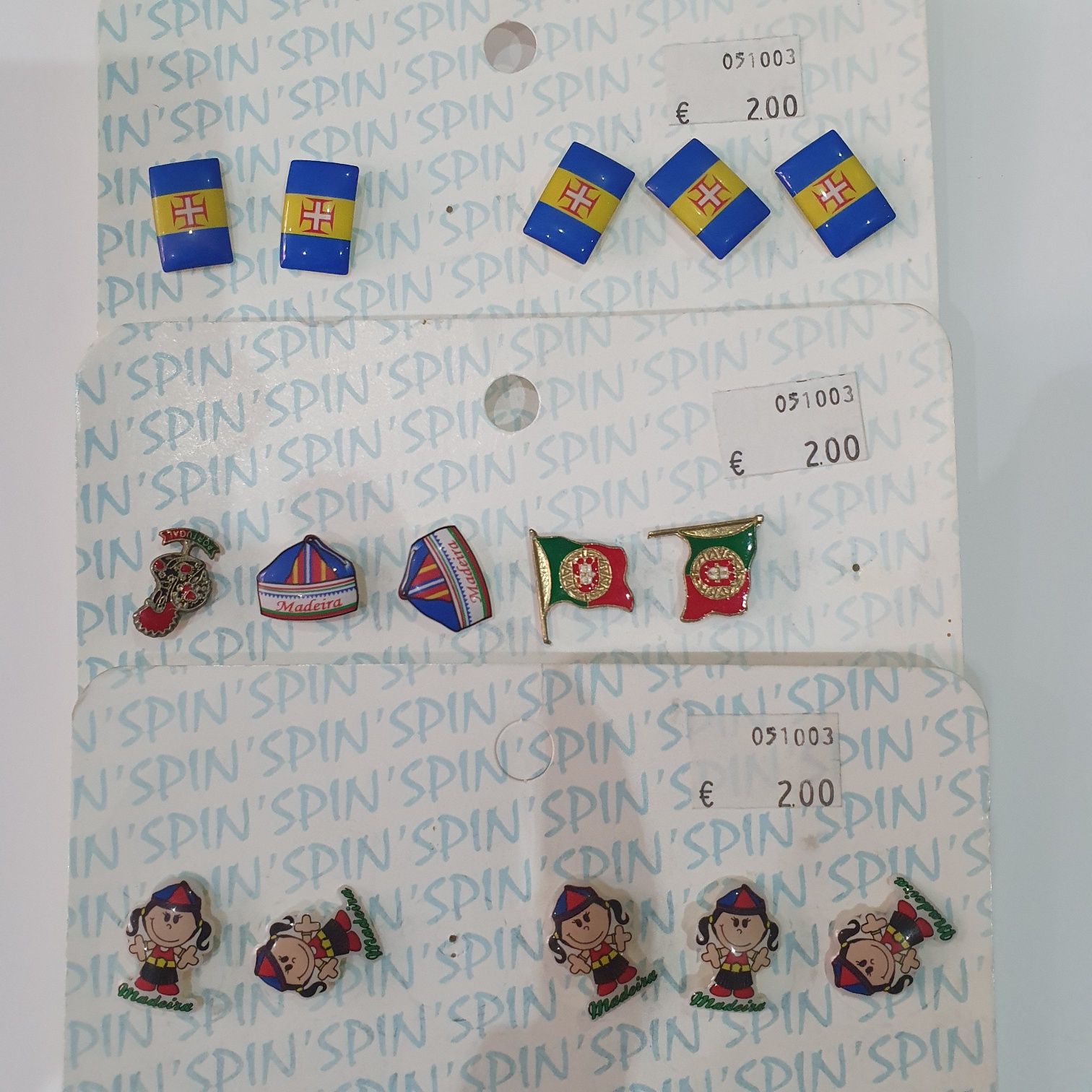 Pin de coleção alusivos à ilha da Madeira