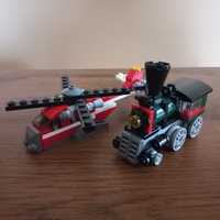 Lego Creator|Lokomotywa i Helikopter