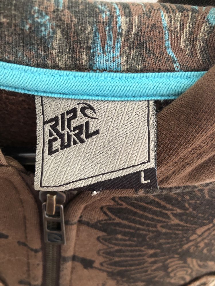 Casaco com capuz Ripcurl Castanho