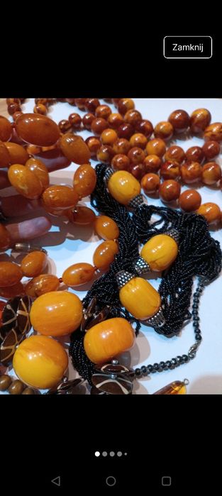 Zestaw  biżuterii  PRL / Vintage  - 800 zł