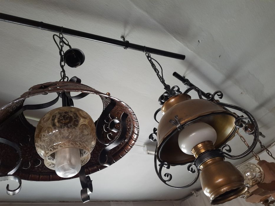 Антикварные бронзовые люстры, Германия, Франция