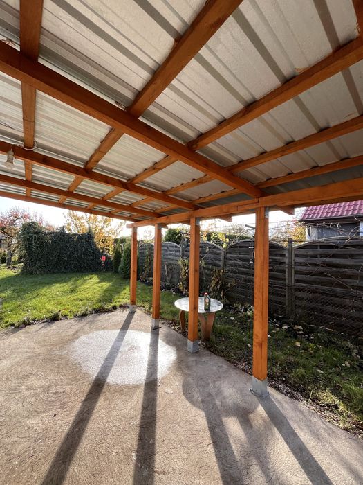 Działka ROD z budynkiem