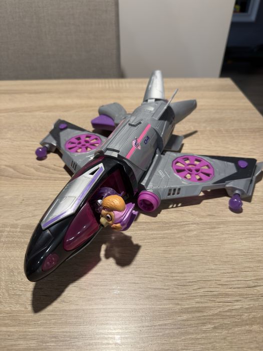 Samolot psi patrol odrzutowiec Spin Master kosmo Skye