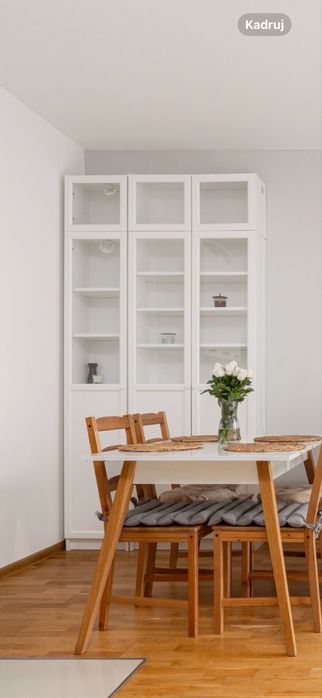 Witryna szklana ikea komplet