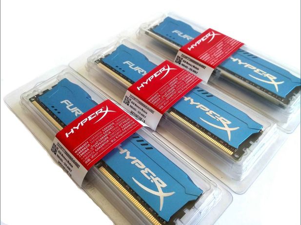 RAM 16Gb - 2x8GB DDR3 1600 Kingston HyperX FURY Blue PC3-12800