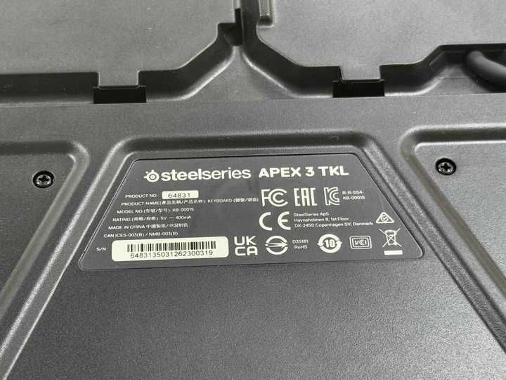 Klawiatura SteelSeries Apex 3 TKL MEGA OKAZJA!