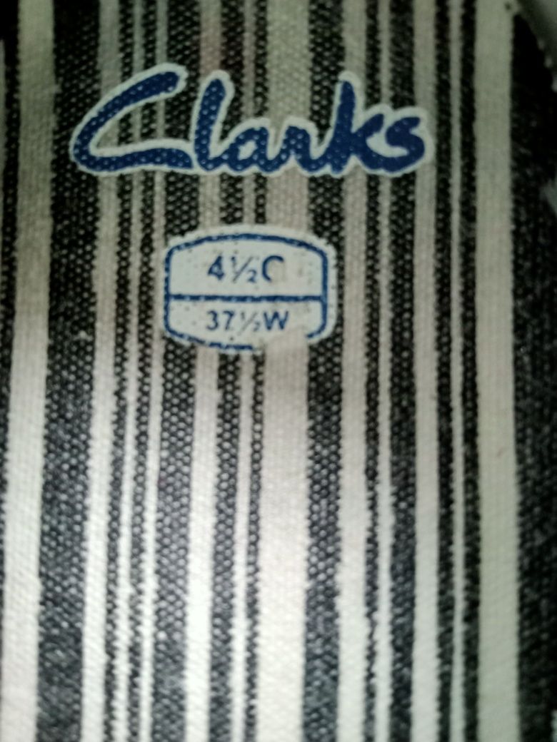 Мокасини Clarks кеди котонові жіночі
