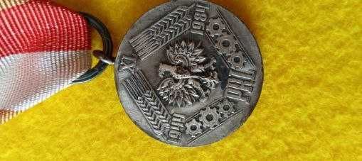 Medal XL lecie PRL Walka Praca Socjalizm