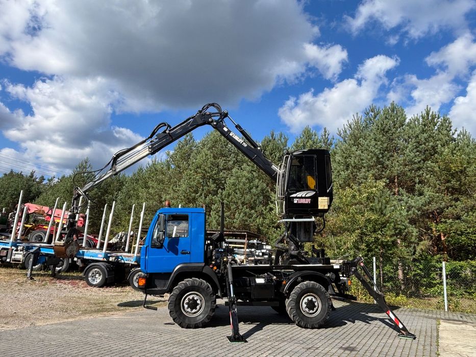 MAN 4x4 energetyka wiertnica dźwig z kabiną  SPROWADZONY