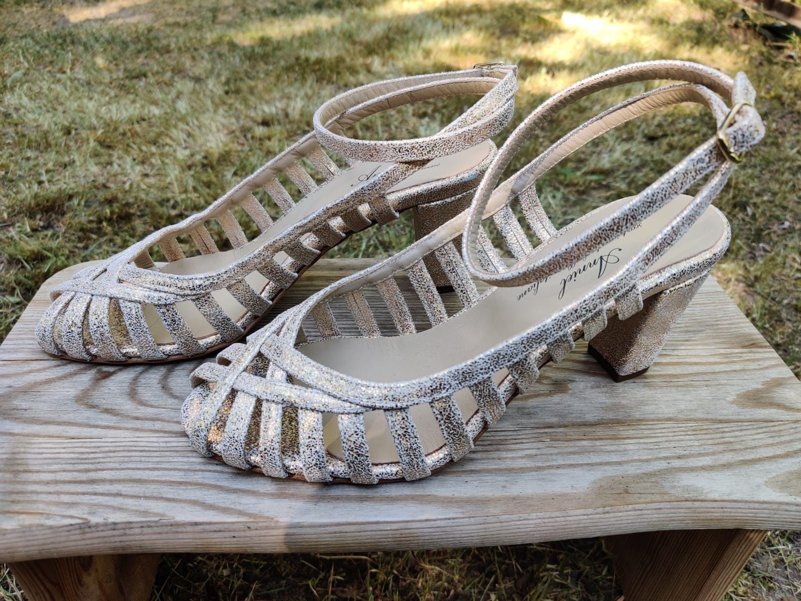 Anniel 38 nowe buty sandały obcasy gladiator