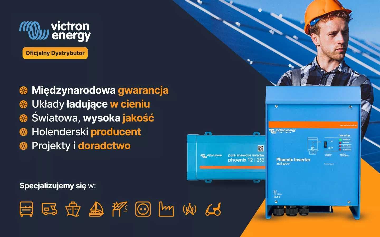 Przetwornica napięcia Phoenix Inverter 12/1200  230V