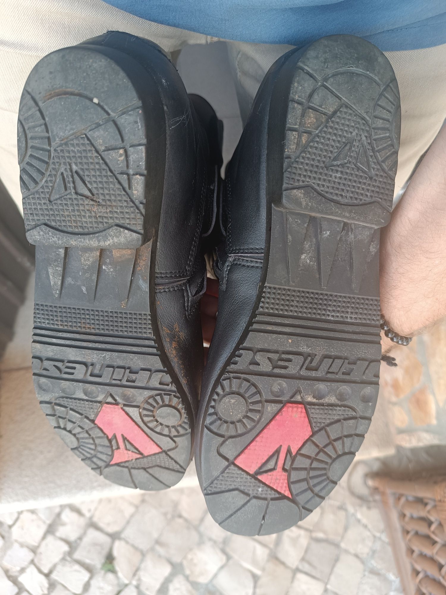 Botas Dainese em pele e carbono Tam. 42