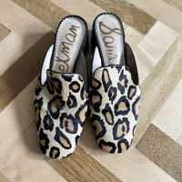 Леопардові мюлі | туфлі | шльопнці