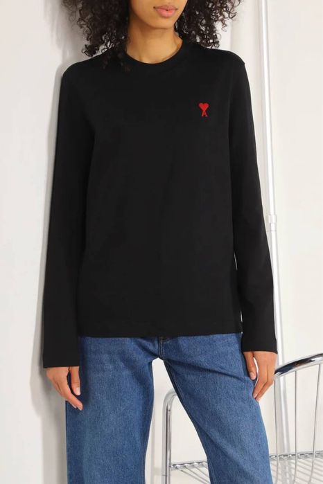 Жіночий лонг Ami, чорний