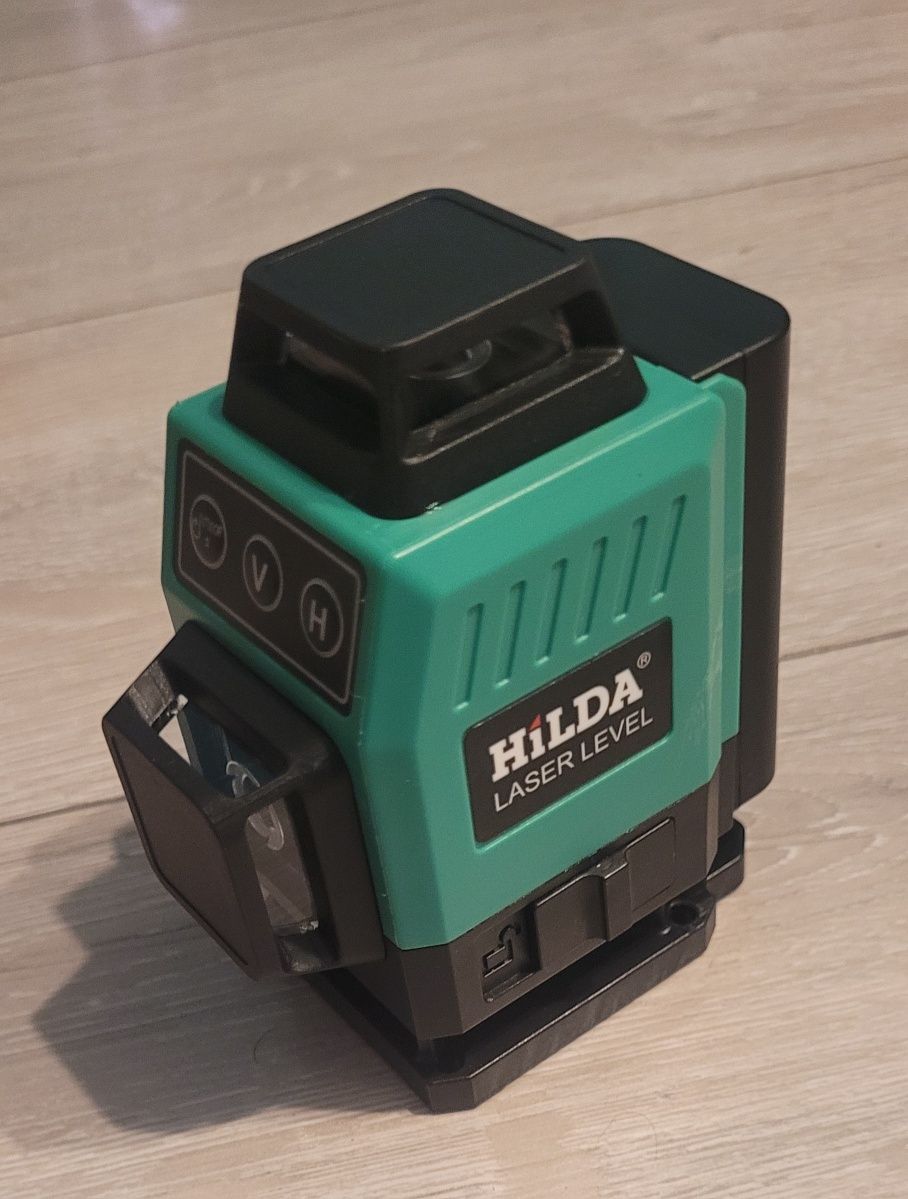 Laser krzyżowy poziomica Hilda 16 linii 4d 360 Nowy