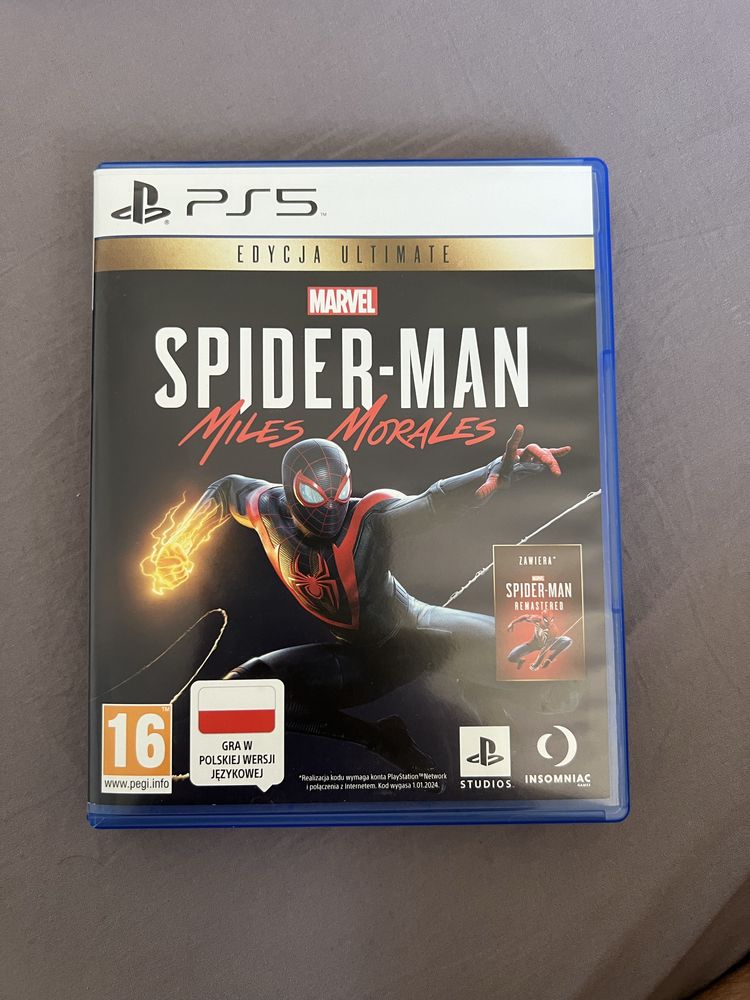 Spider Man Miles Morales Edycja Ultimate PS5