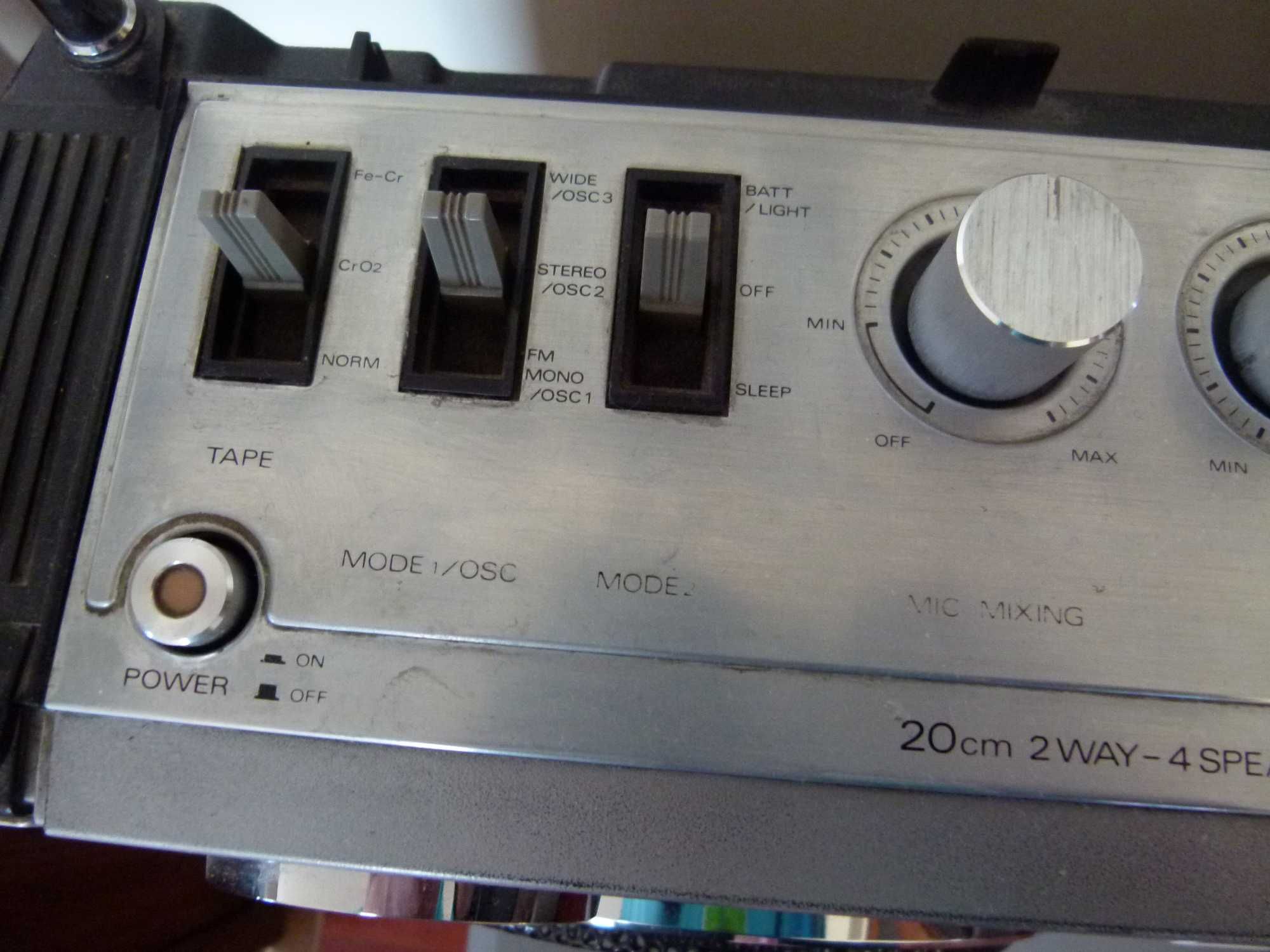 Radio cassete Crown - CSC 850 L - Boombox