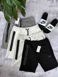 Шорти nike tech fleece найк теч фліс чорні сірі білі  сині s m l xl