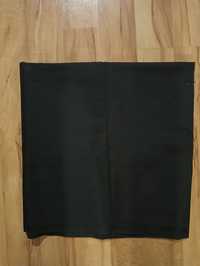 Materiał tkanina do szycia czarna prążki 90x360 cm