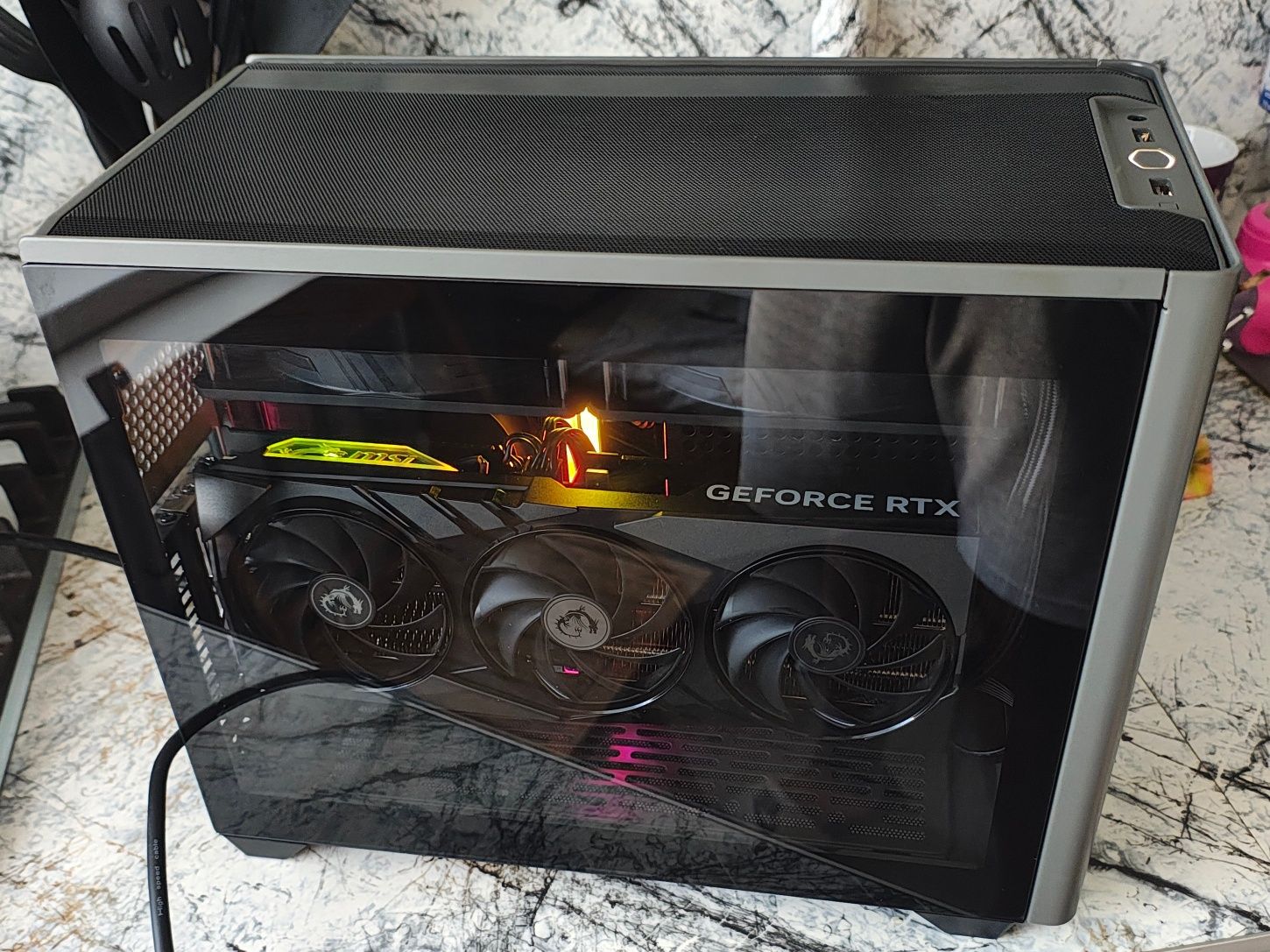 Пк для ігор та роботи формату mini itx,5700x 4060ti 16gb