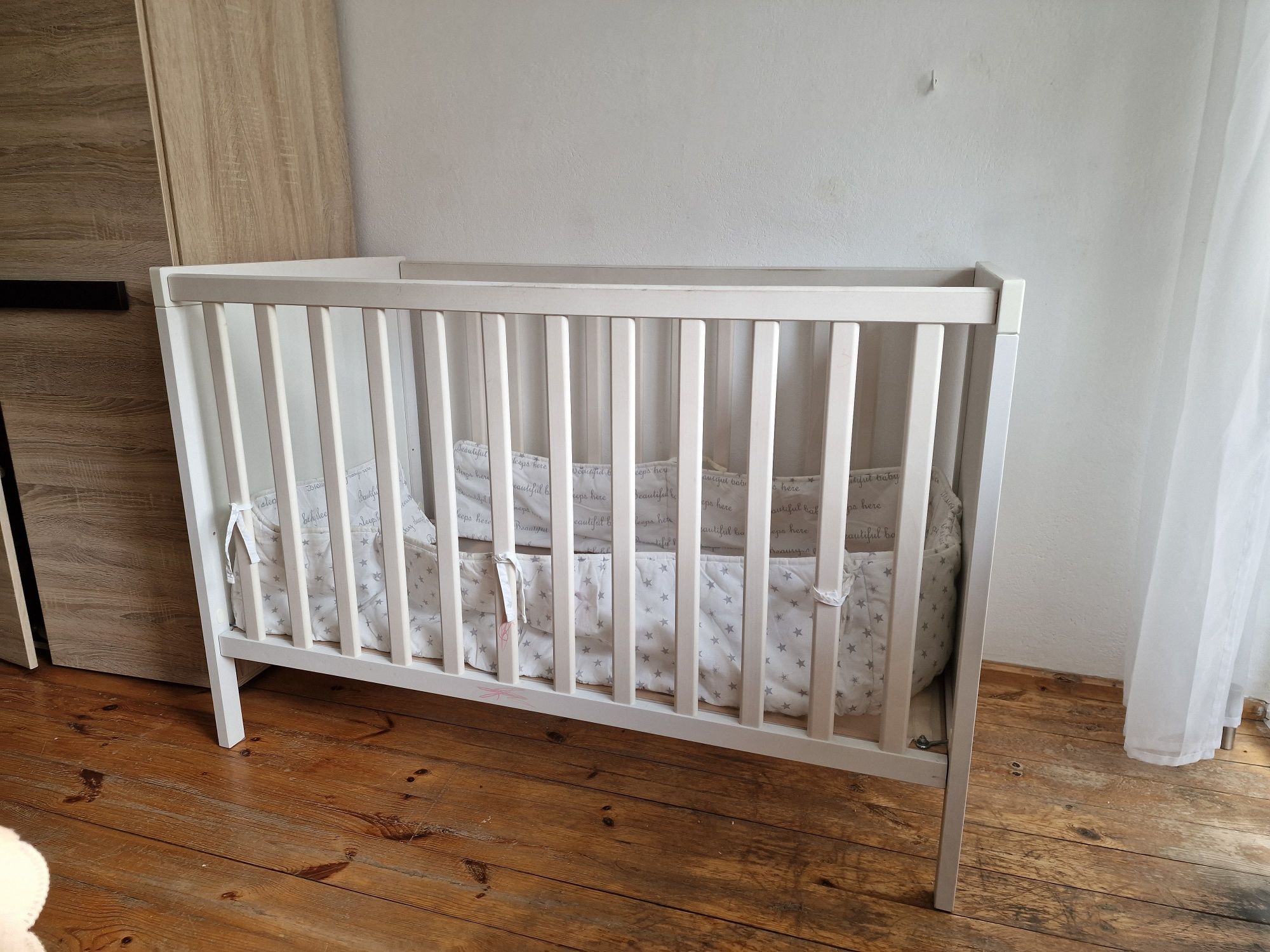 Łóżeczko niemowlęce - Ikea [60×120 cm]