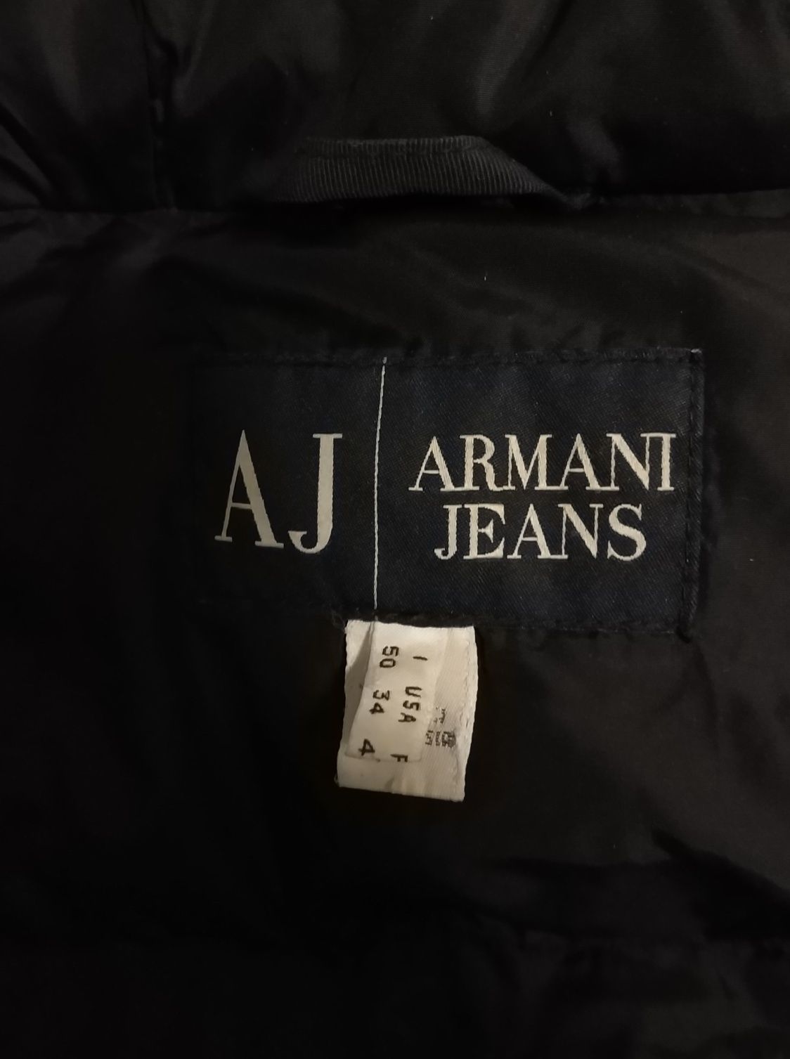 Чоловічий пуховик Armani Jeans XL Оригінал