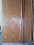 Szafa dab rustykalny dwudrzwiowa 100x220x60cm drzwi suwane