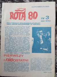 Archiwalny dwutygodnik gazeta Rota 80 nr. 3