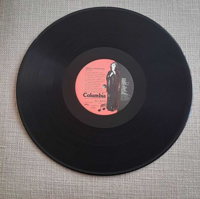 Lp/ vinil  duplo album -  Amlia 50 anos " Ao vivo"
