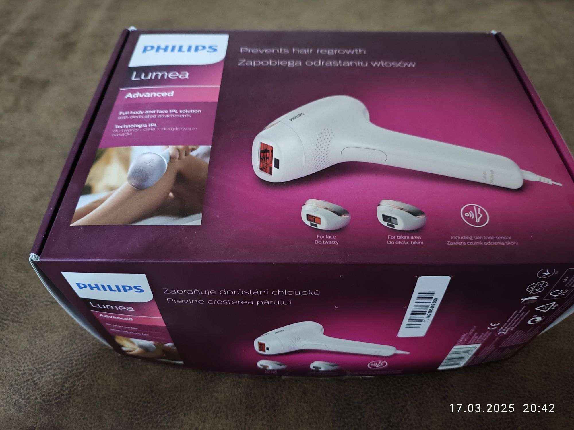 Фотоэпилятор Phillips Lumea Advanced sc 1998/00