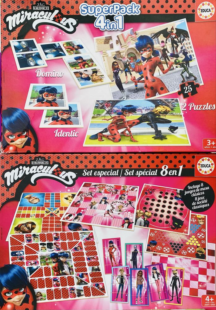 Ludo Miraculous Lady Bug Puzzles e jogos de mesa