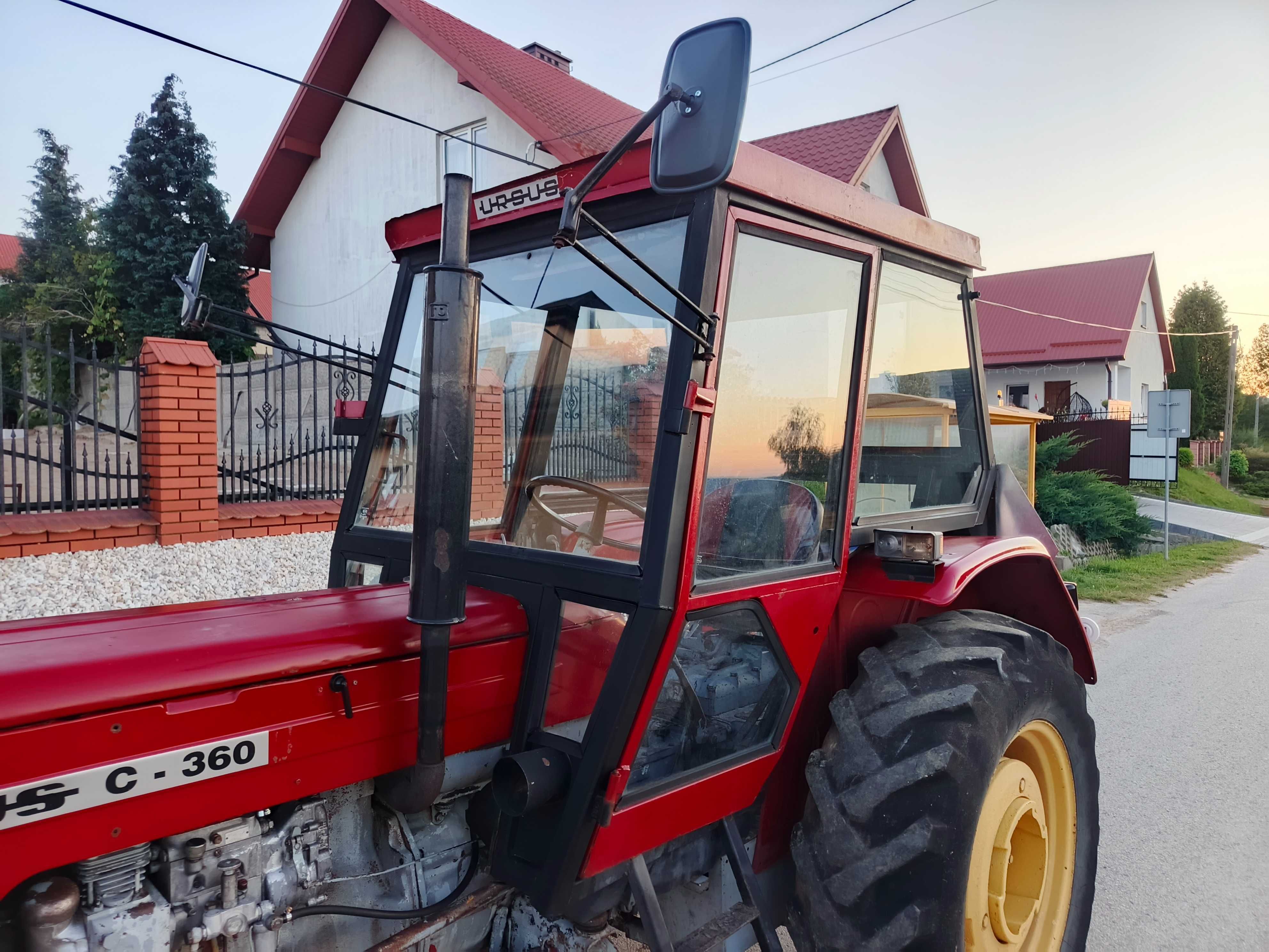 Ursus C-360 80r. Zarejestrowany