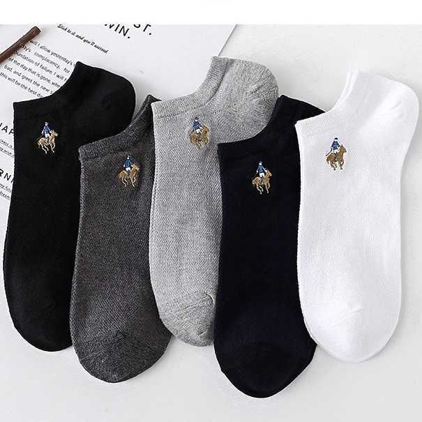 Низькі літні шкарпетки (сітка) Polo. мужские летние носки