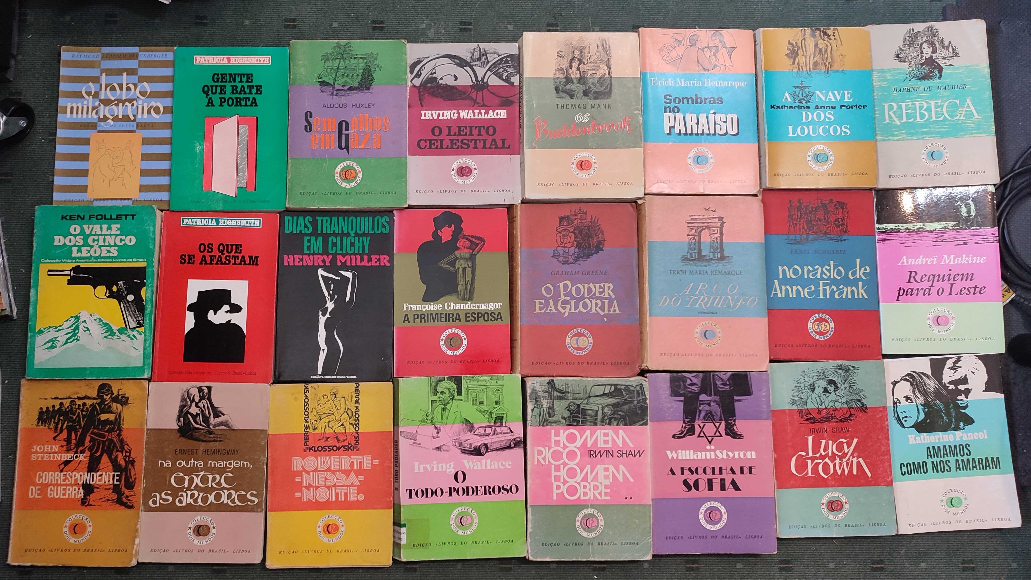 Lote Livros Literatura Edição Livros do Brasil - Cada 3 €