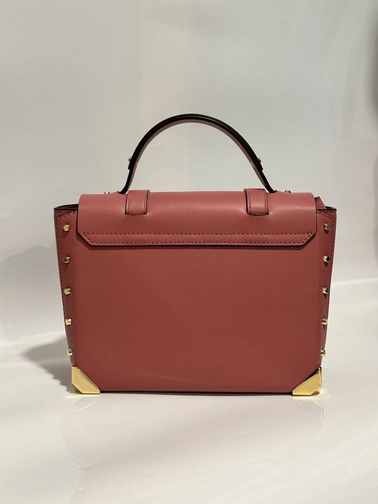 Сумка брендова Michael Kors Manhattan medium leather satchel
