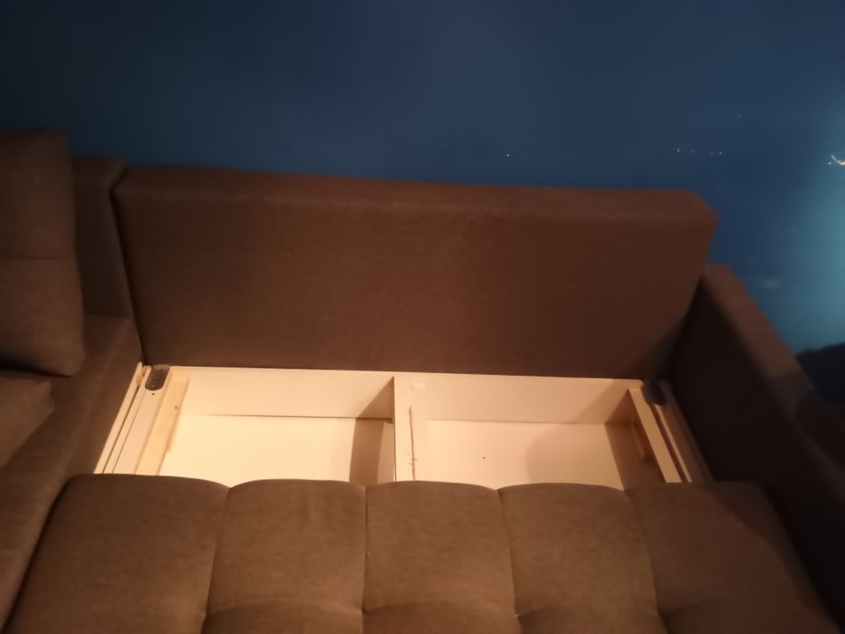 Narożnik z funkcją spania dwustronny