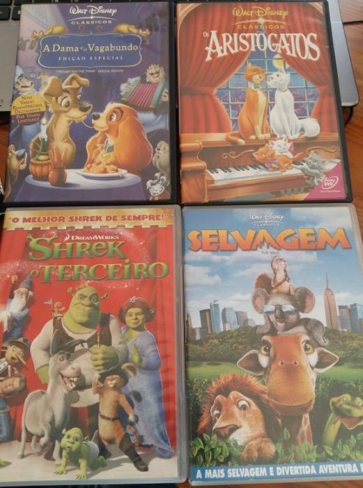 DVD Filmes Classicos animação indantil