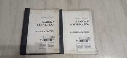 Claas lexion 405-480 książki hydraulika elektryka