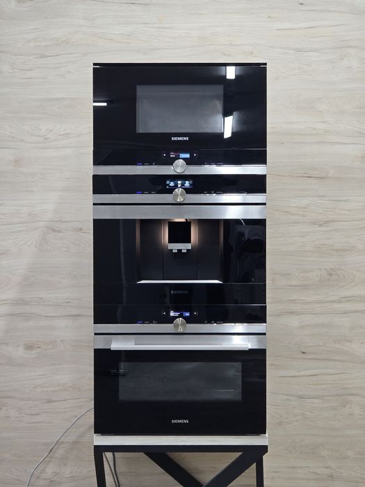 Топ.сет 3в1 Siemens Духовка+Кофемашина+СВЧ Хороший стан Гарантія