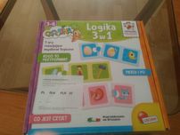 Gra edukacyjna Carotina 3-6 lat logika 3 w 1